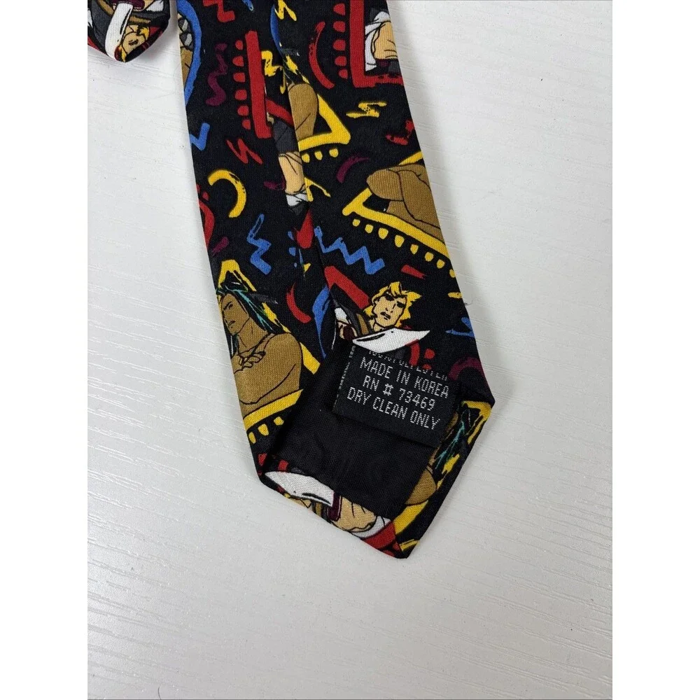 Vintage Disney Pocahontas Childrens Neck Tie With Original Tag!